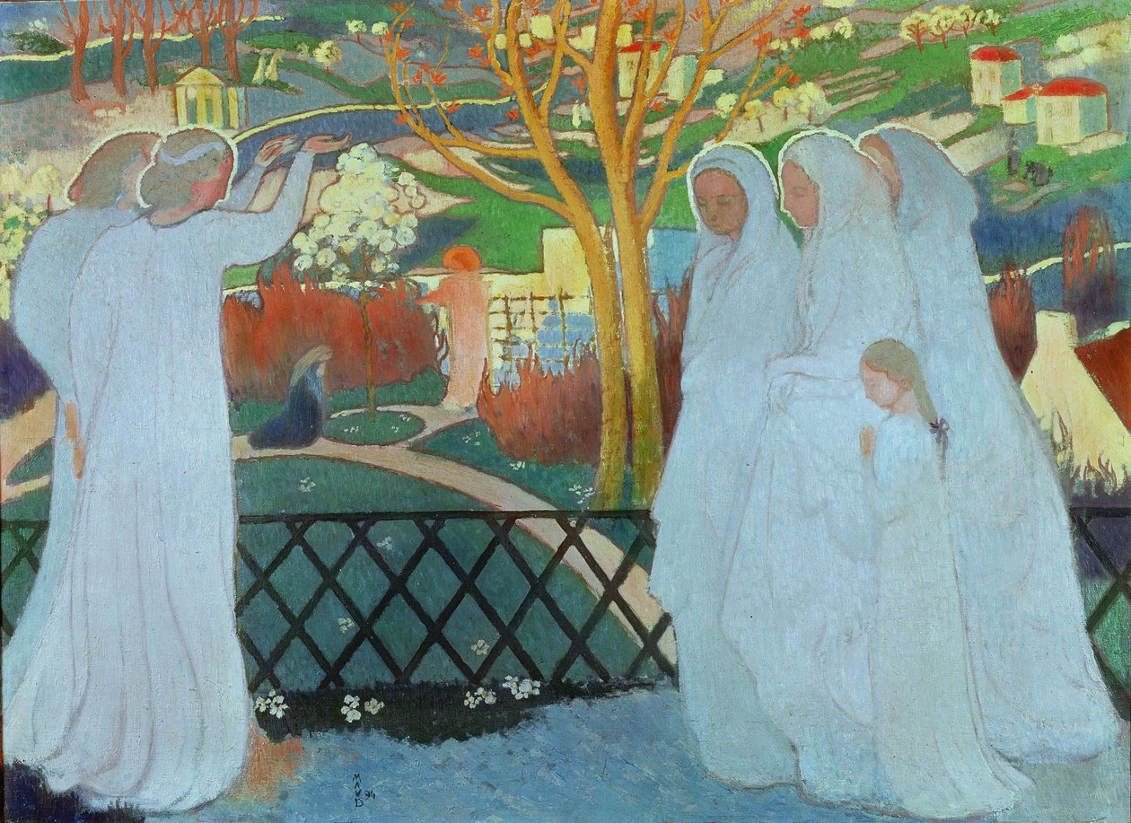 Święte kobiety przy grobie, 1894 autorstwa Maurice Denis