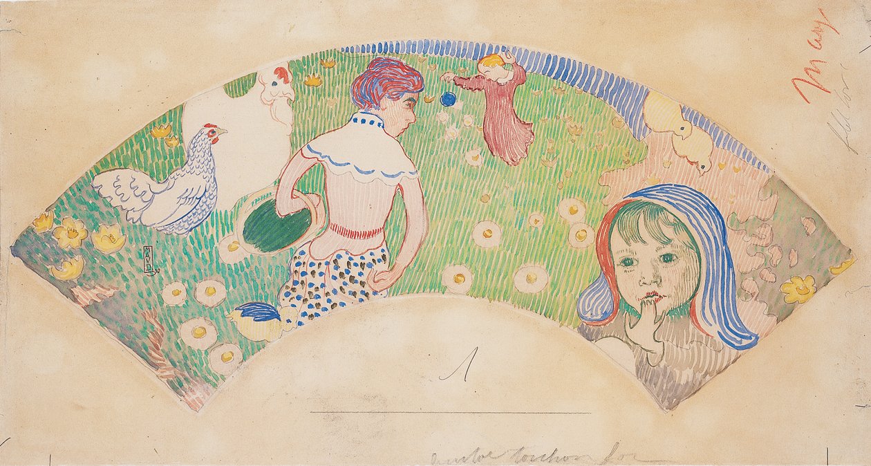 W ogrodzie, 1890 autorstwa Maurice Denis