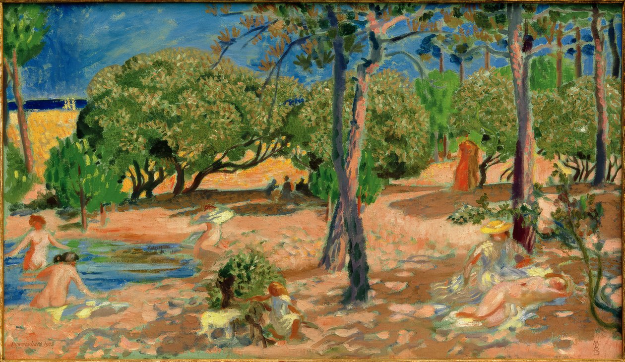 Letni dzień na wyspie Noirmoutier autorstwa Maurice Denis