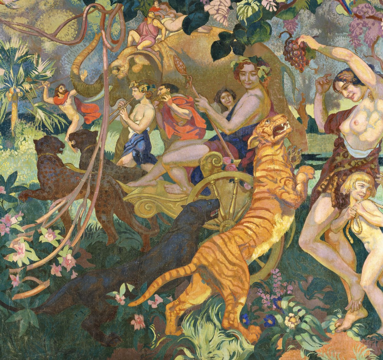 Bachanalia Królewskiego Tygrysa, autorstwa Maurice Denis