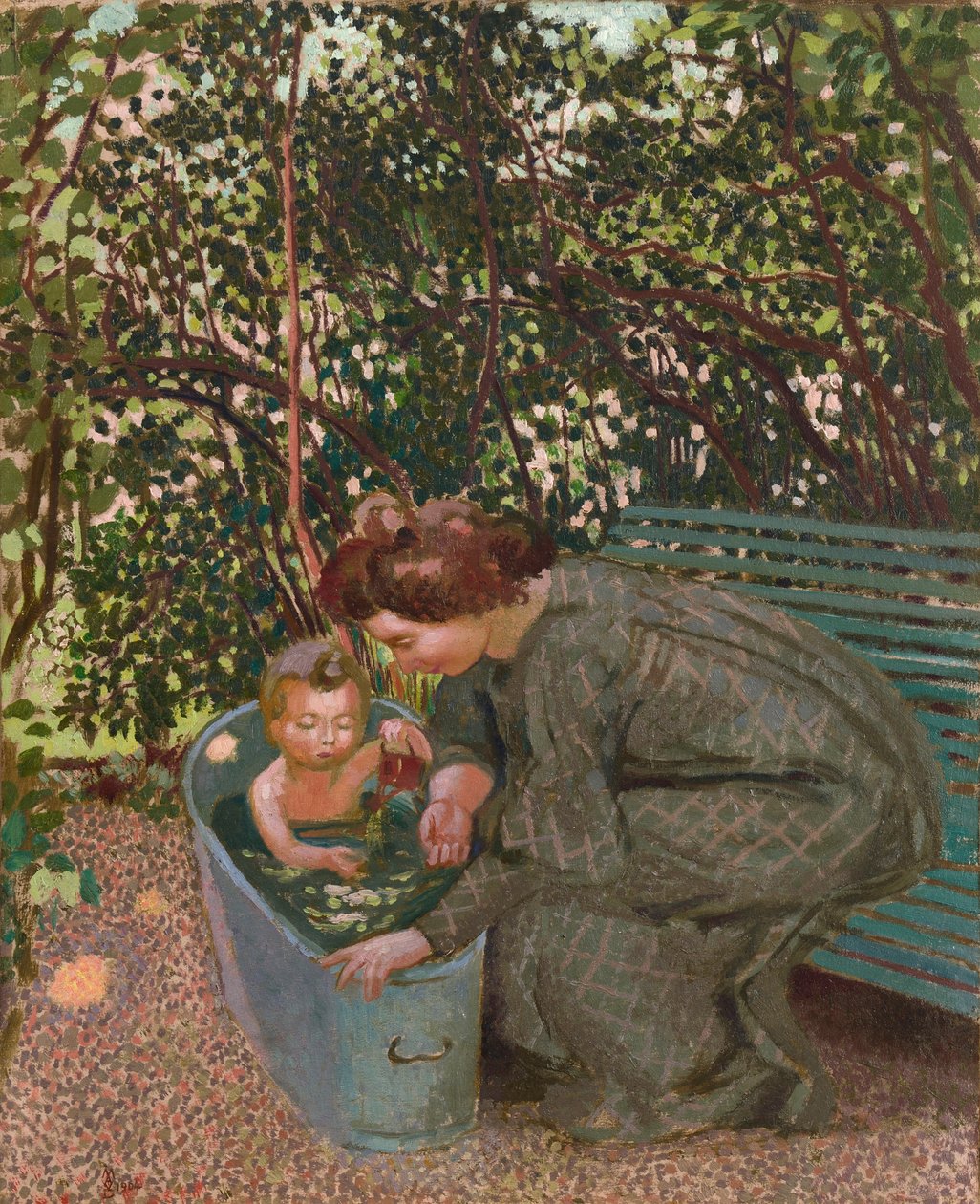 Kąpiel na świeżym powietrzu, 1904. autorstwa Maurice Denis