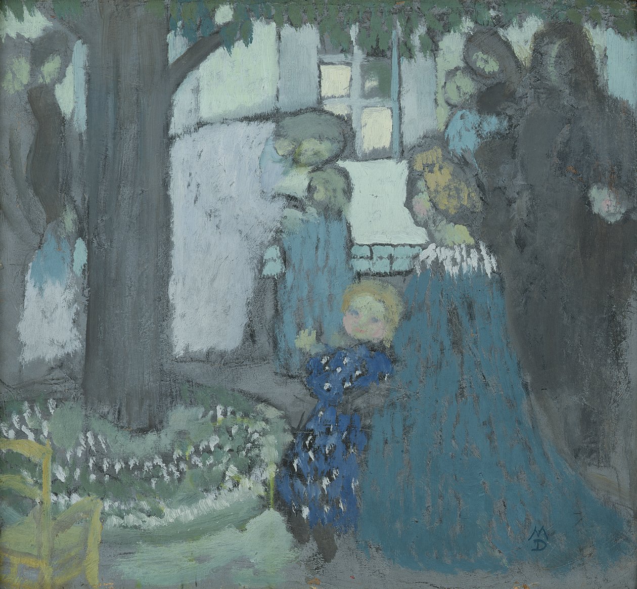 Niech przyjdzie mi do głowy pierwszy pomysł, ok. 1899 (olej na karcie) autorstwa Maurice Denis