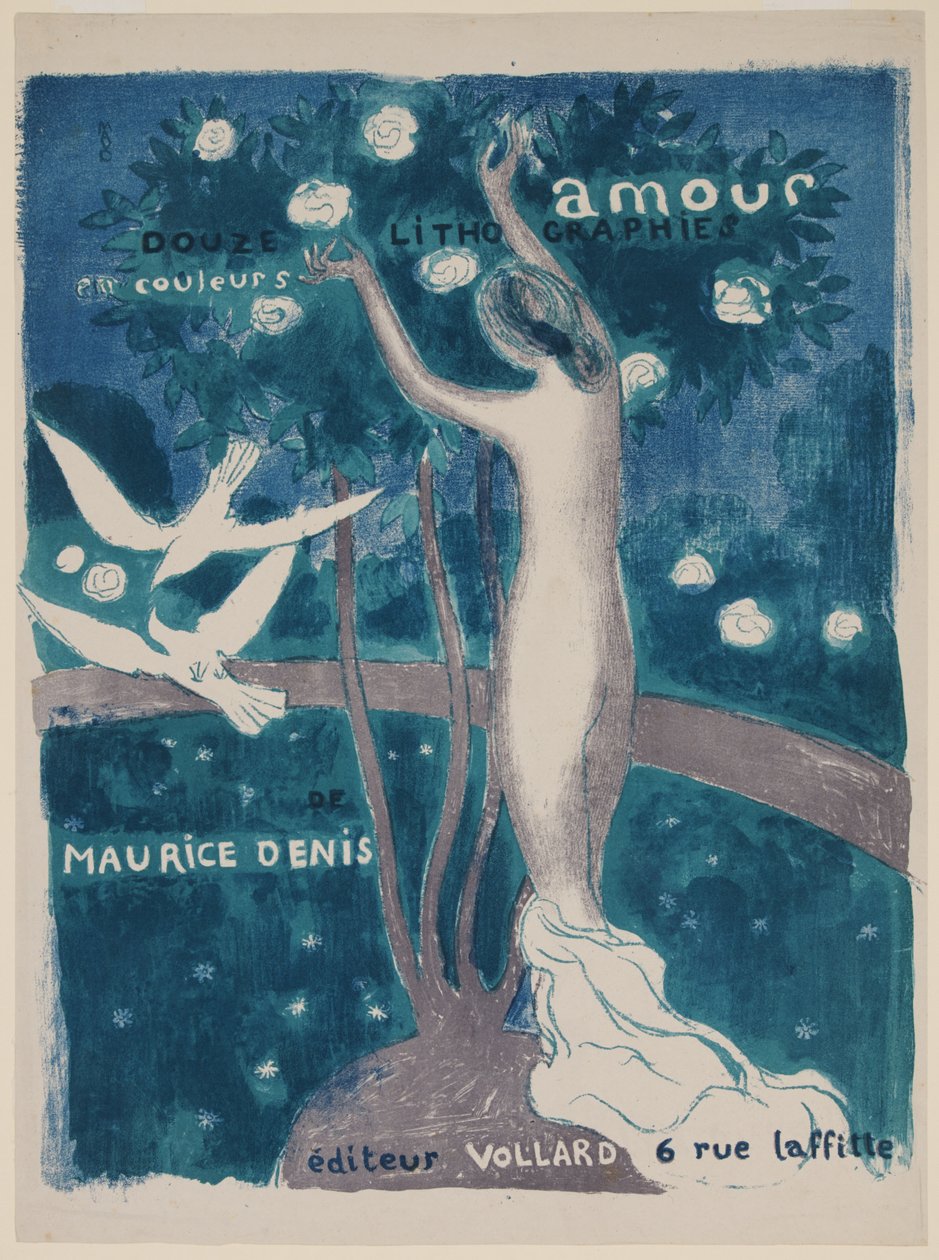 Liebe: Zwölf Lithografien in Farbe: Umschlag autorstwa Maurice Denis