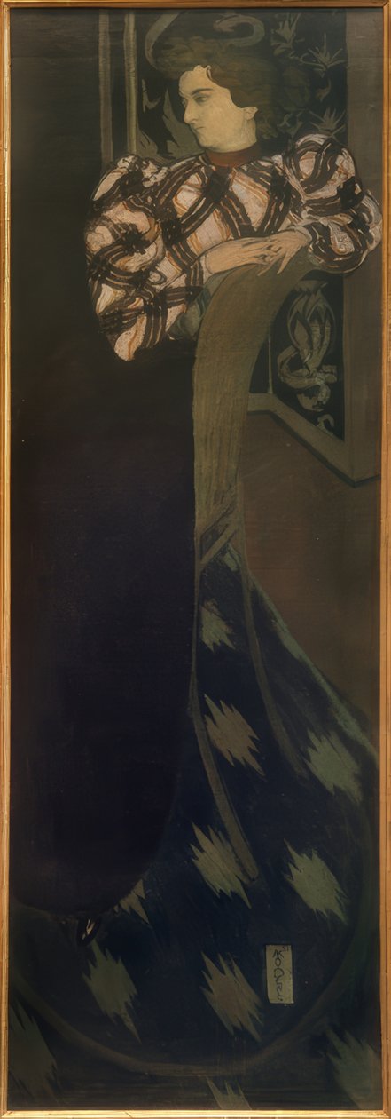 Madame Ranson na zielono autorstwa Maurice Denis