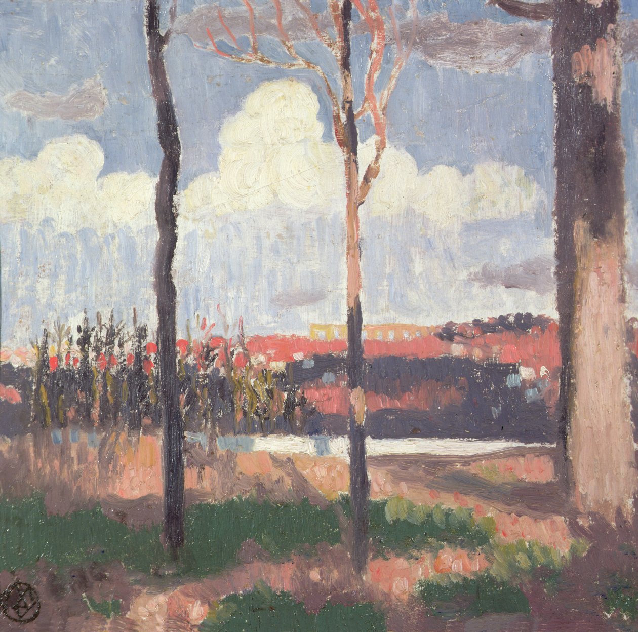 Akwedukt Marly widziany z Pecq autorstwa Maurice Denis