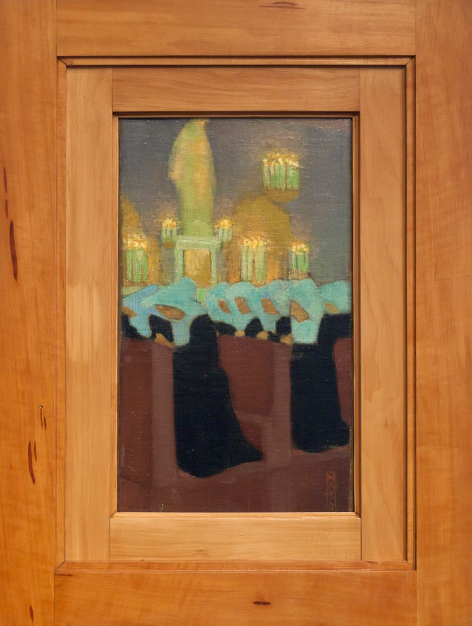 Msza poranna (modlące się zakonnice) autorstwa Maurice Denis