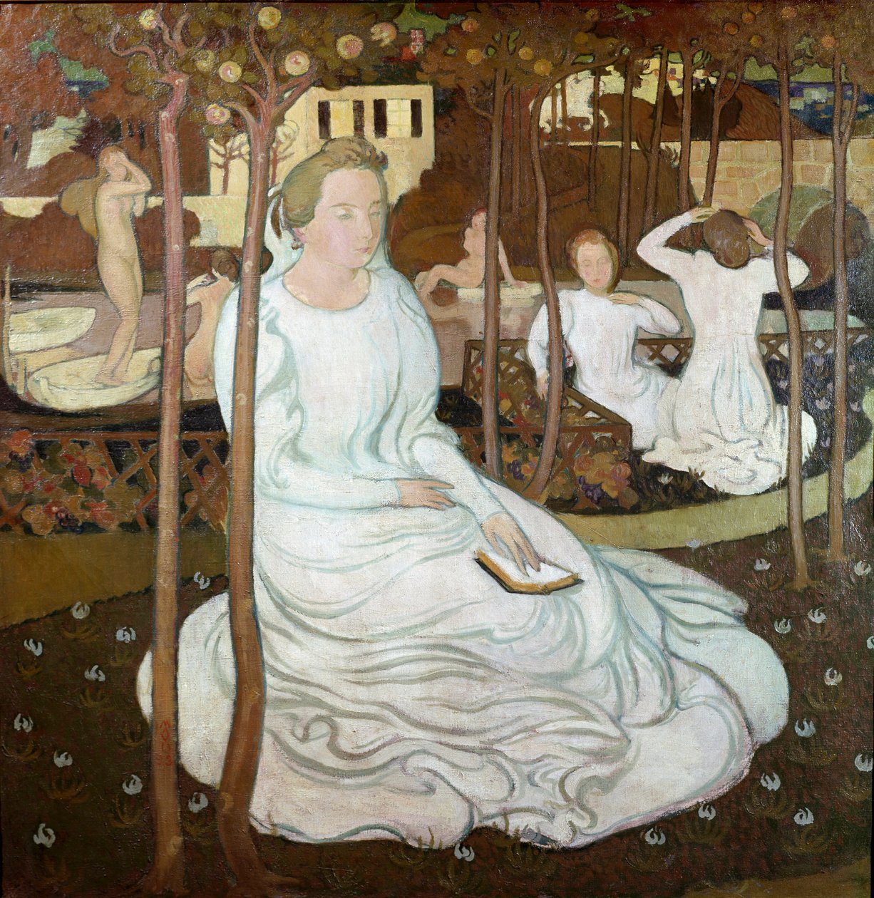 Sad Mądrych Dziewic autorstwa Maurice Denis