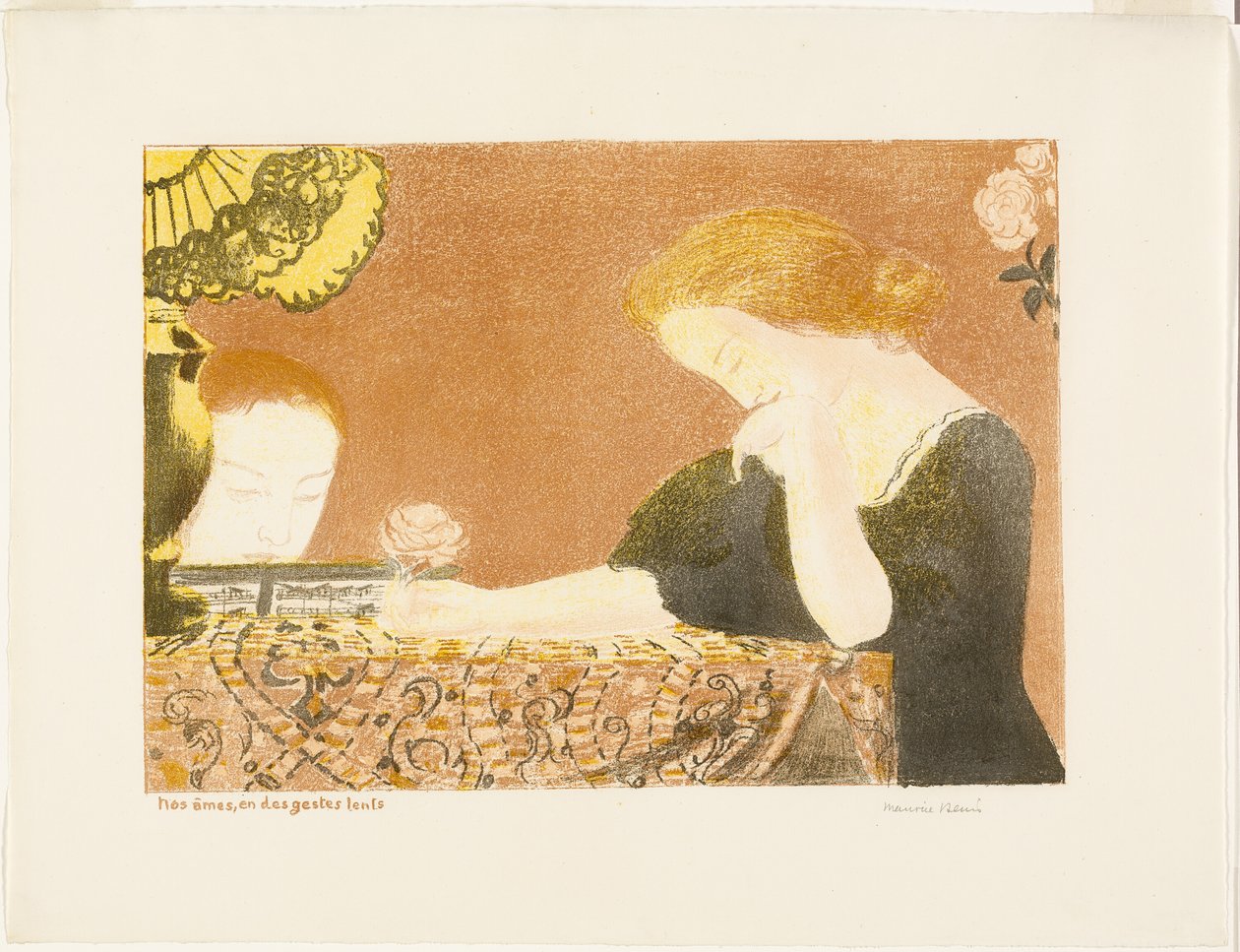 Our Souls, w Languorous Gestures, płyta dziewiąta z Love autorstwa Maurice Denis