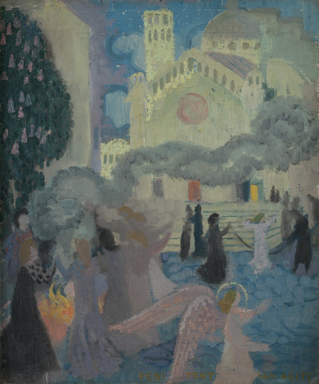 Pokuta, ok. 1896 (olej na pokładzie) autorstwa Maurice Denis