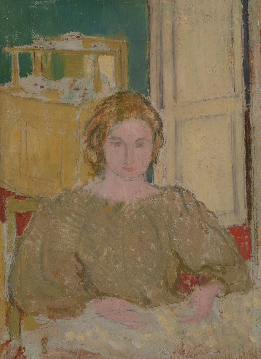 Portret Marty z otwartymi rękami, ok. 1894-95 autorstwa Maurice Denis