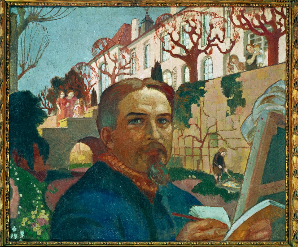 Autoportret (olej na płótnie) autorstwa Maurice Denis