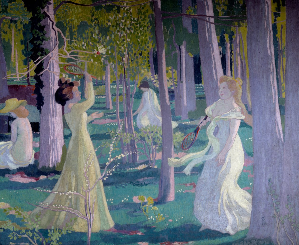 Zestaw kierownicy (szczegół) autorstwa Maurice Denis