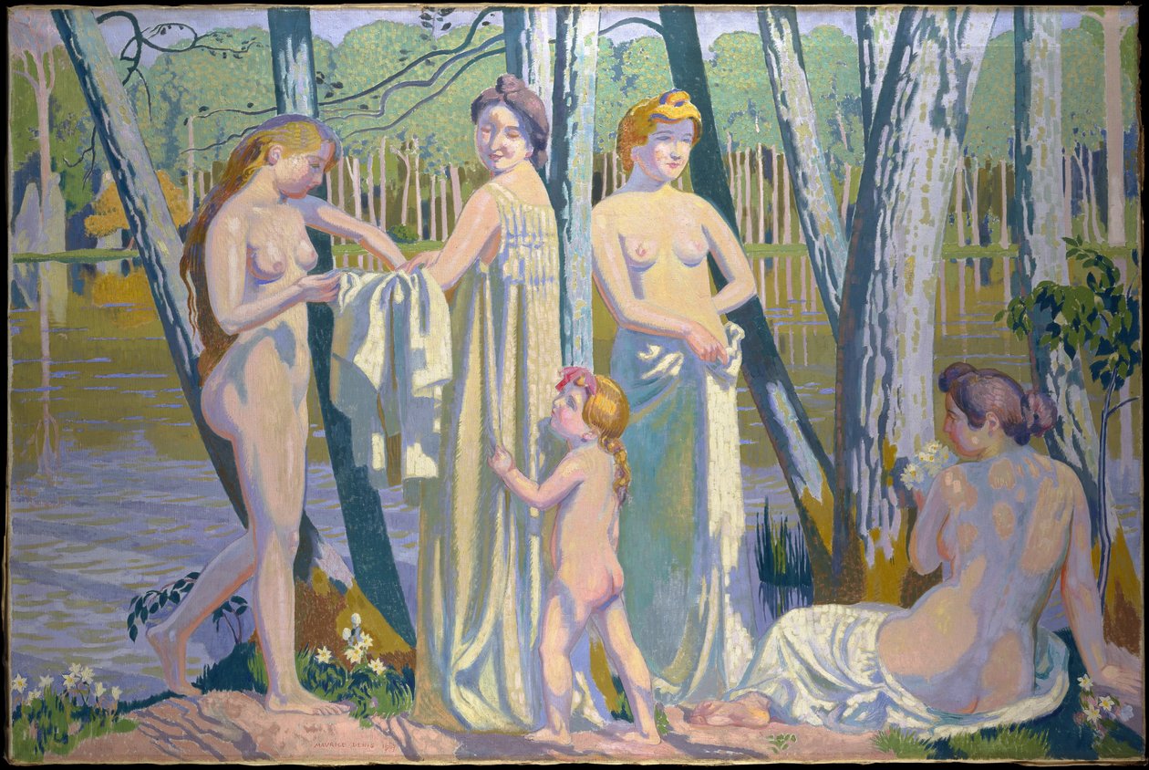 Kąpiące się kobiety autorstwa Maurice Denis