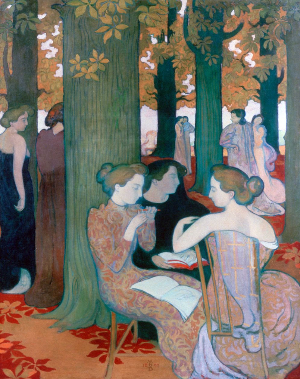 Muzy, 1893 autorstwa Maurice Denis