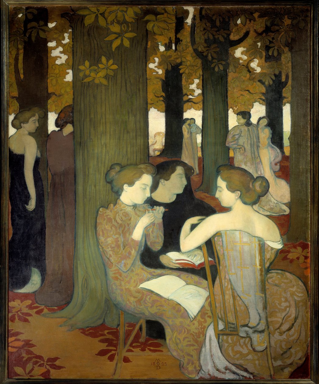 Muzy czy w parku autorstwa Maurice Denis