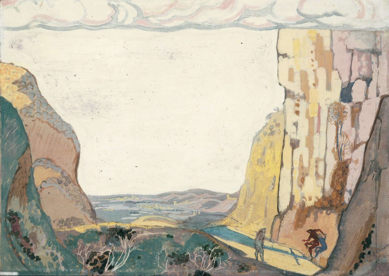 Ulica Kuszenia autorstwa Maurice Denis