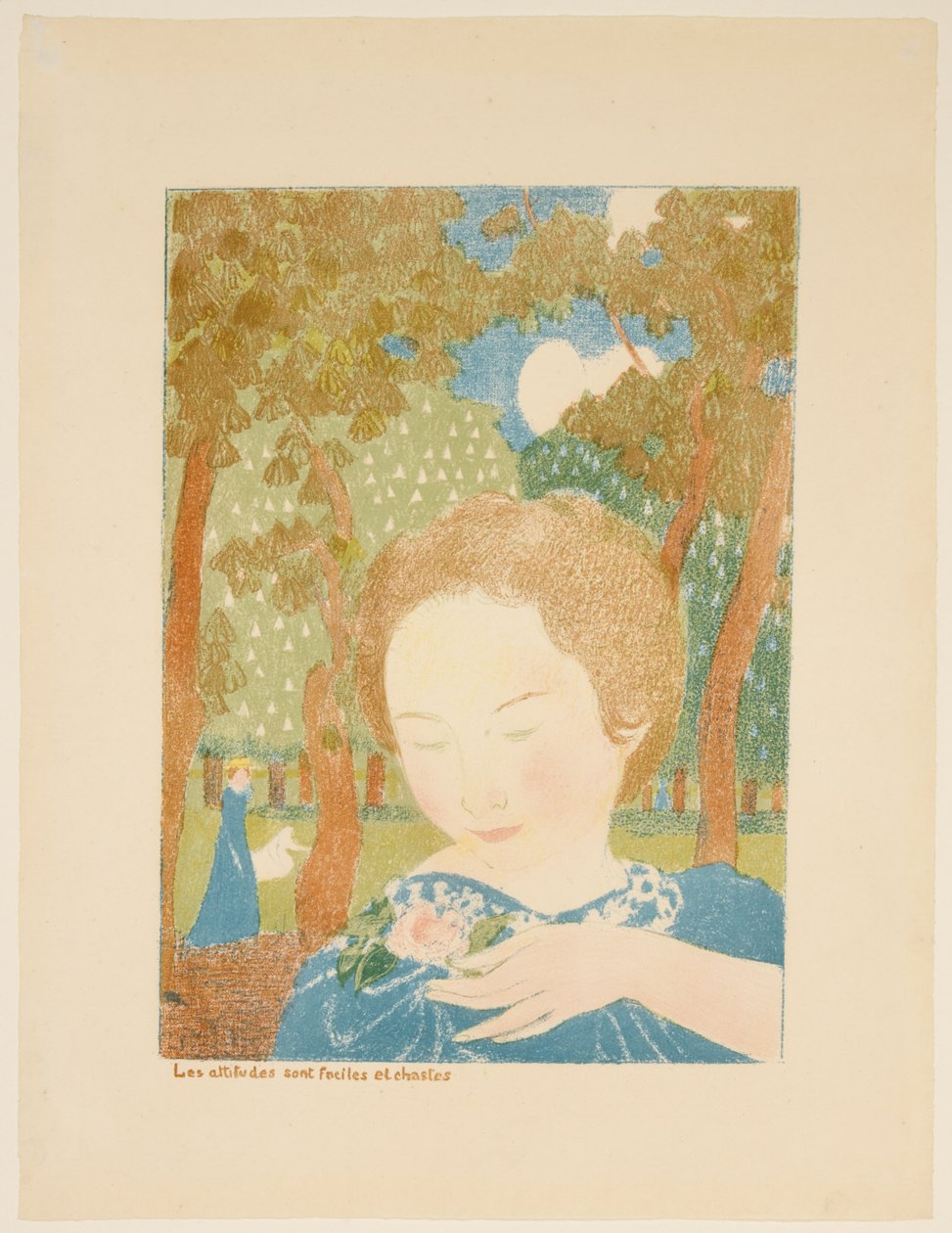 Dies sind einfache und keusche Haltungen autorstwa Maurice Denis