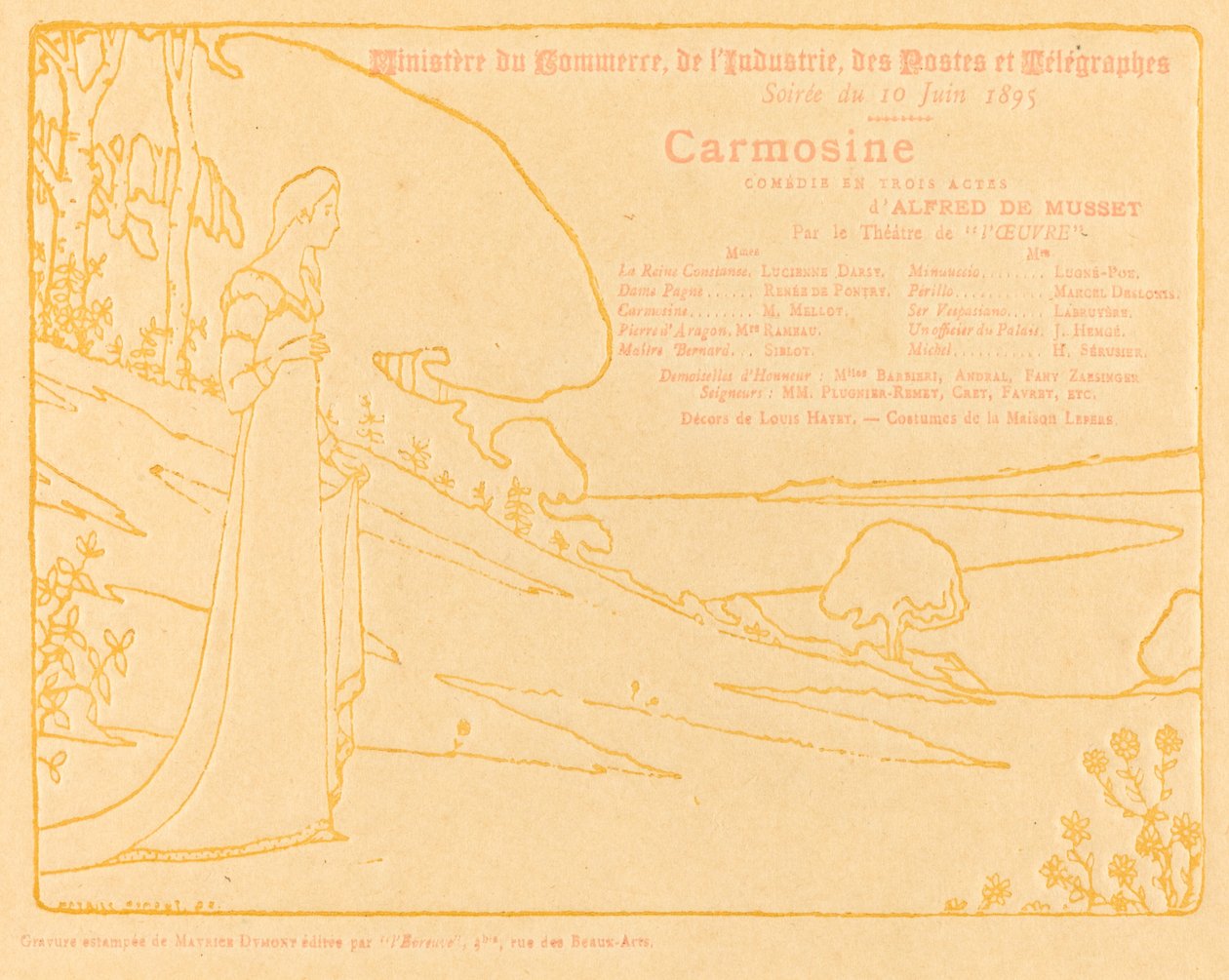 Karmoizyna autorstwa Maurice Dumont