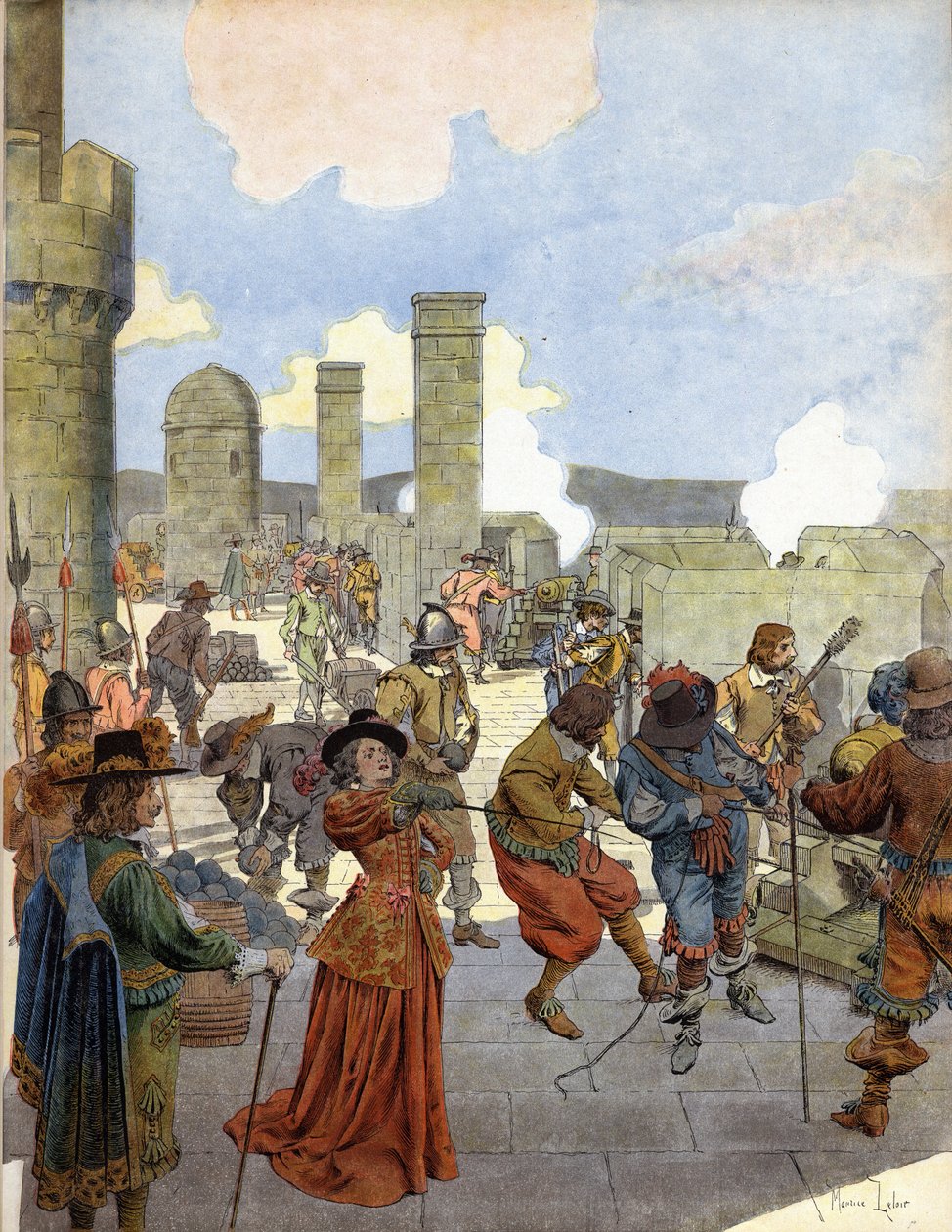 Fronda, 4 lipca autorstwa Maurice Leloir