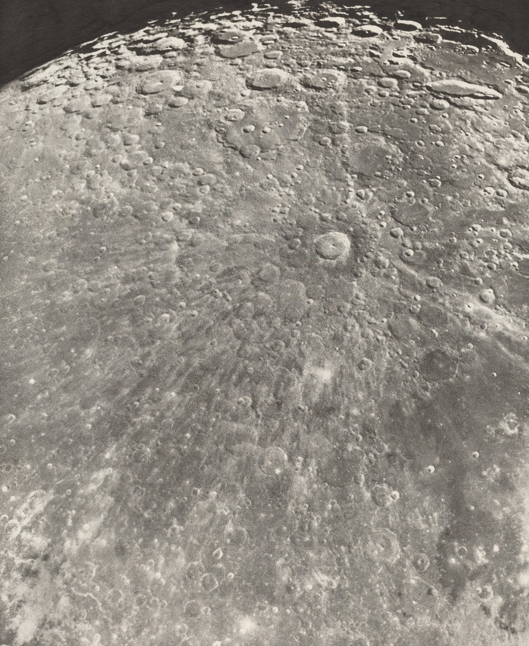 Zdjęcie Promieniowanie księżycowe z Tycho - faza wstępująca, 1899 autorstwa Maurice Loewy