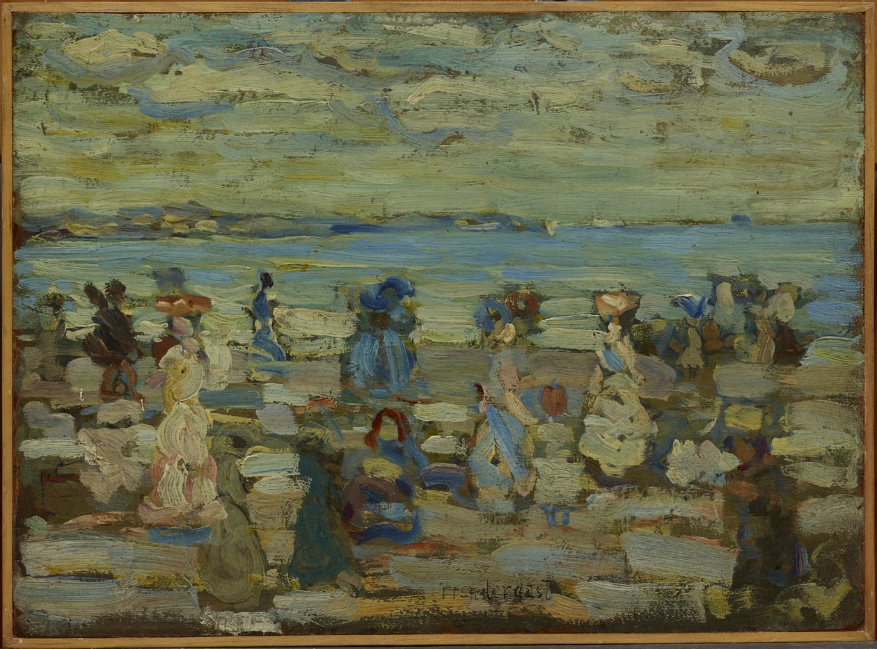 Scena na plaży autorstwa Maurice Brazil Prendergast