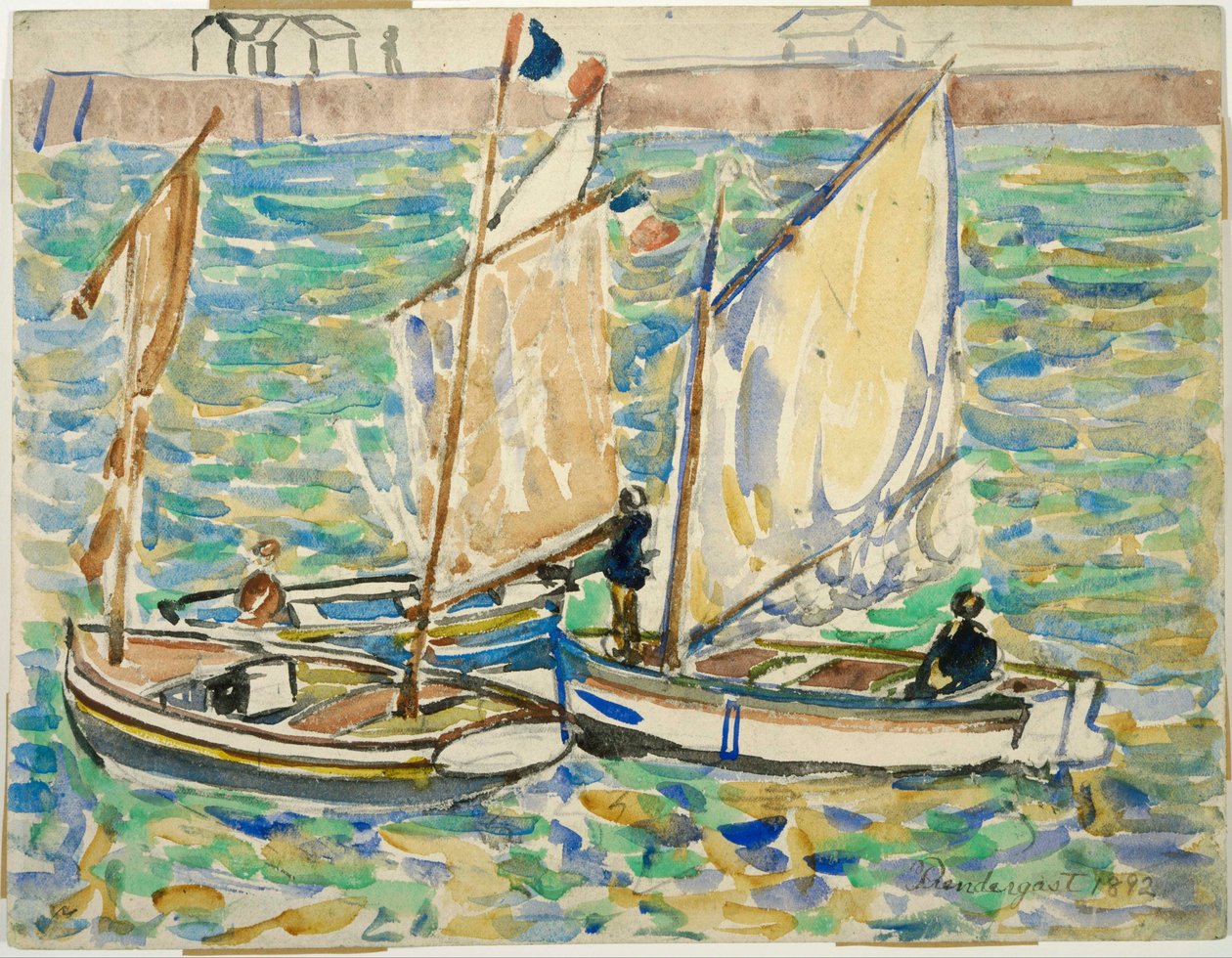 Saint-Malo autorstwa Maurice Prendergast