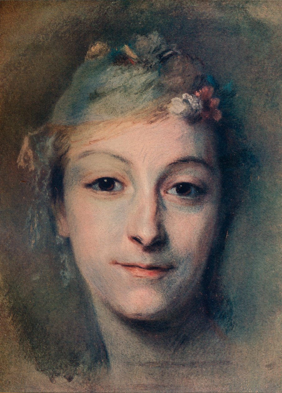 Mademoiselle Fel, ok. 1756 r. autorstwa Maurice Quentin de La Tour