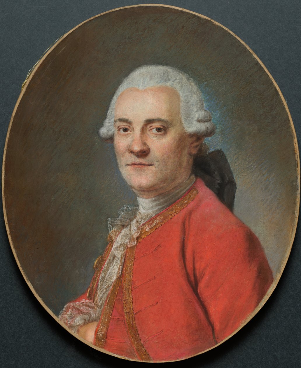 Portret mężczyzny autorstwa Maurice Quentin de La Tour