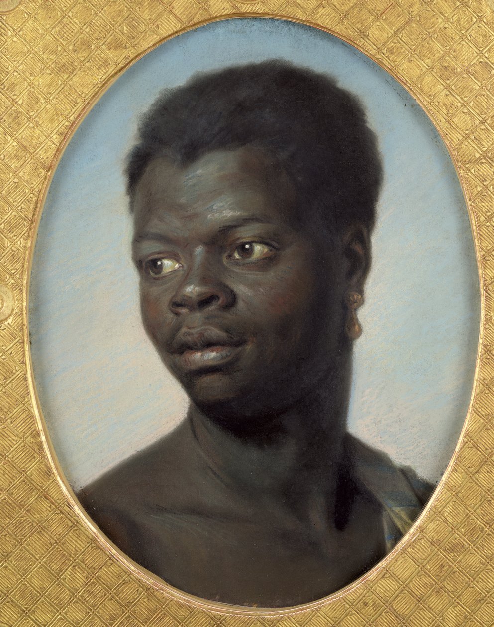 Portret młodego czarnego, ok. 1751 r. (pastel na papierze) autorstwa Maurice Quentin de La Tour