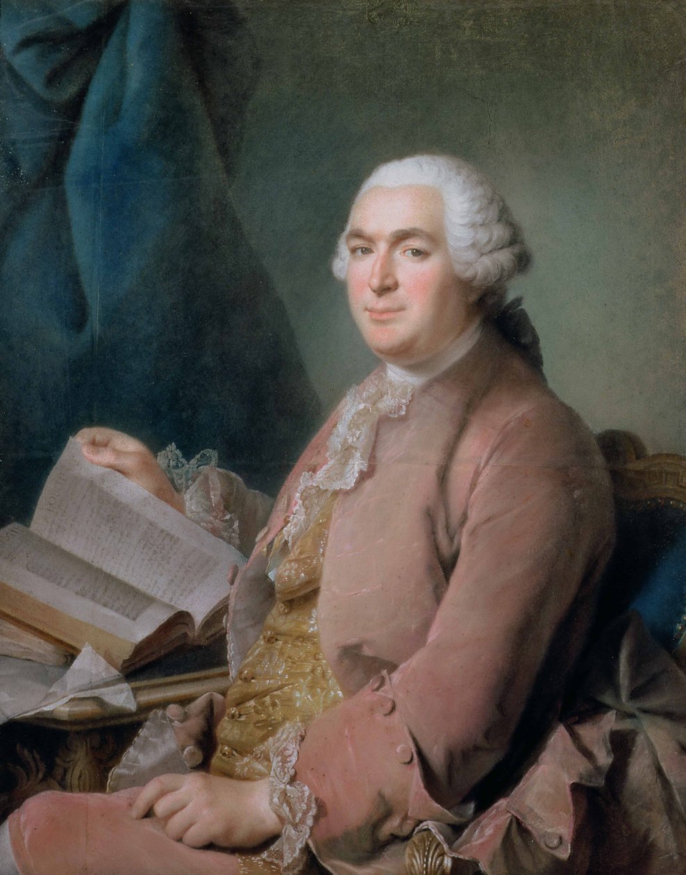 Nieznany obraz autorstwa Maurice Quentin de La Tour