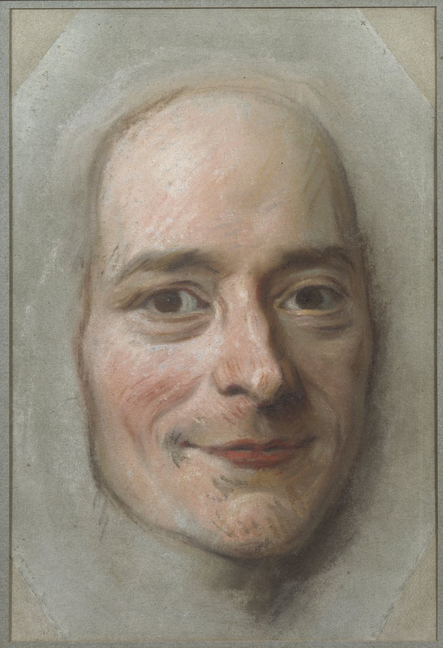 Portret Francois Marie Arouet de Voltaire (1694-1778), autorstwa La Toura, Maurice