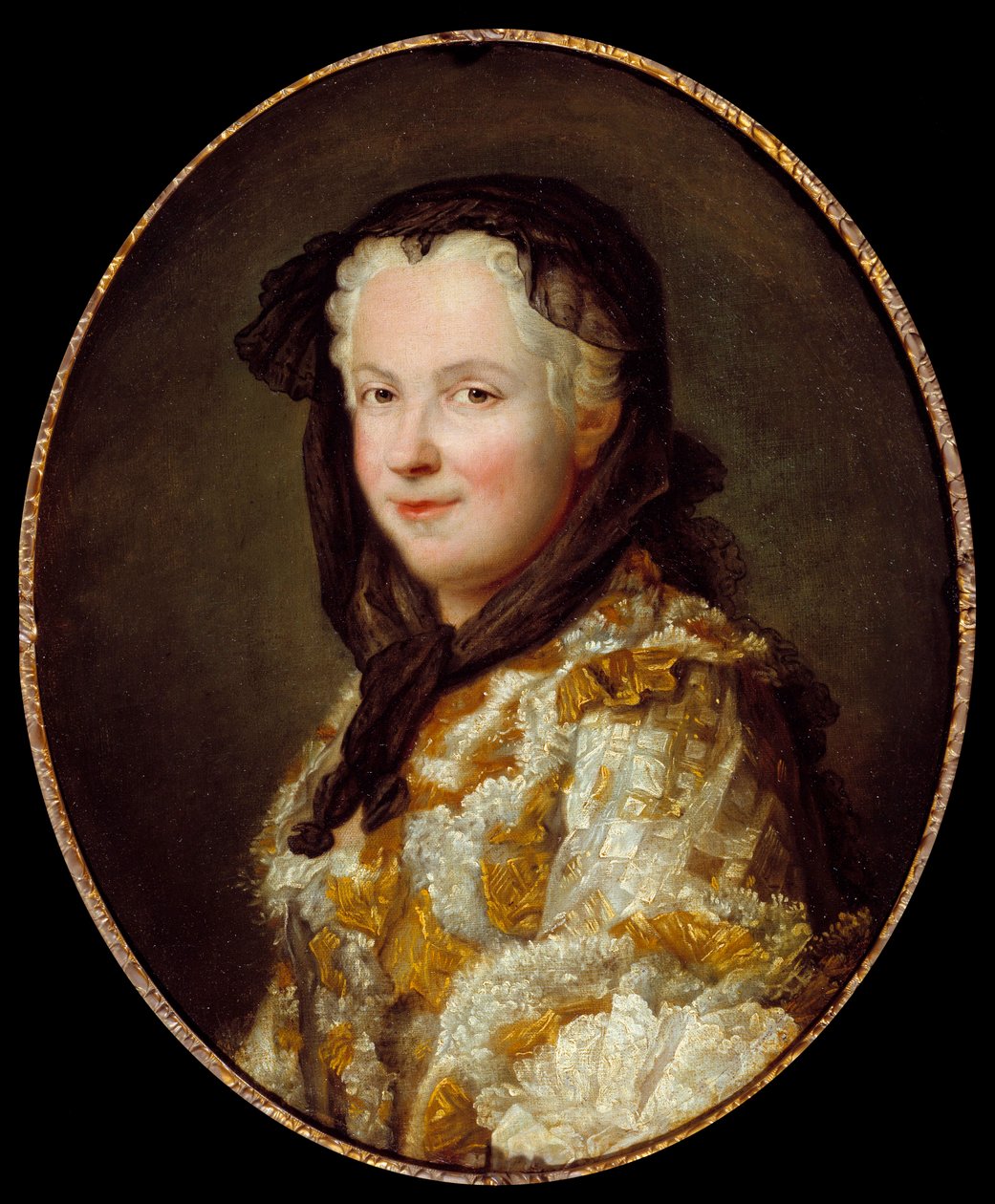 Portret Marii Lesczyńskiej (Leszczyńskiej) (1703-1768) Królowej Francji Obraz Maurice