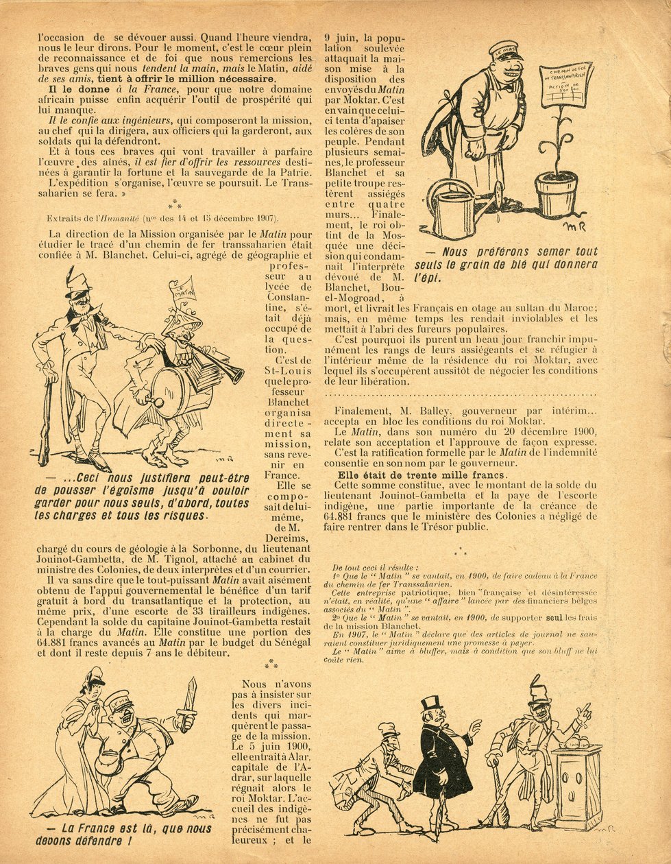 Talerz Maślany, numer 353, Satyryczny w Kolorach autorstwa Maurice Radiguet
