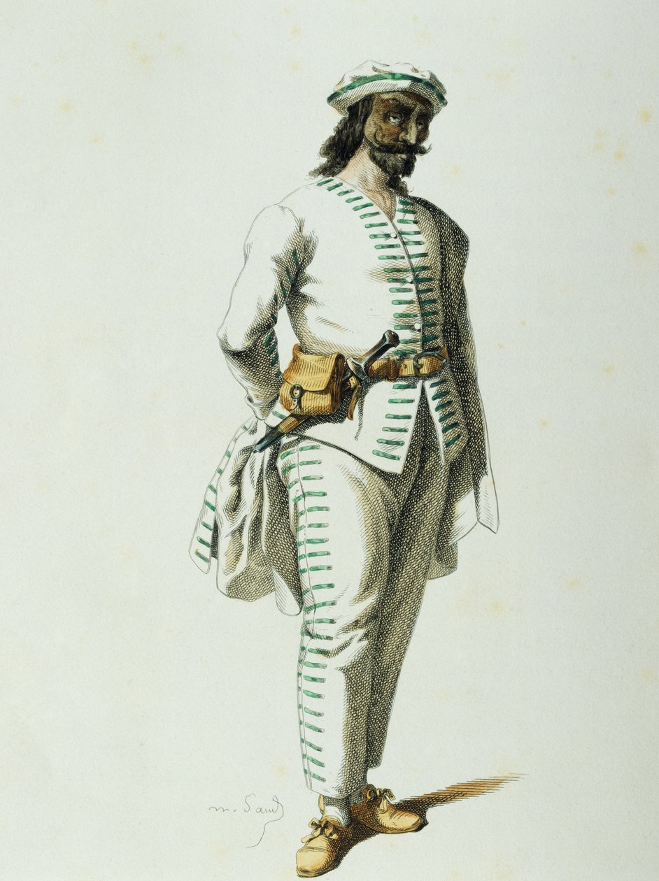Brighella w 1570, Maurice Sand (1823-1889) autorstwa Maurice Sand