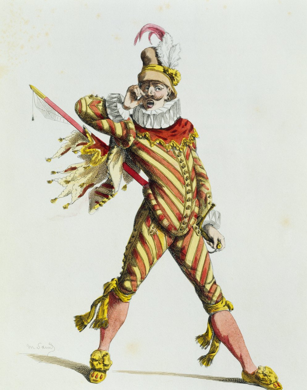 Kapitan Spaventa w 1577, Maurice Sand (1823-1889) autorstwa Maurice Sand