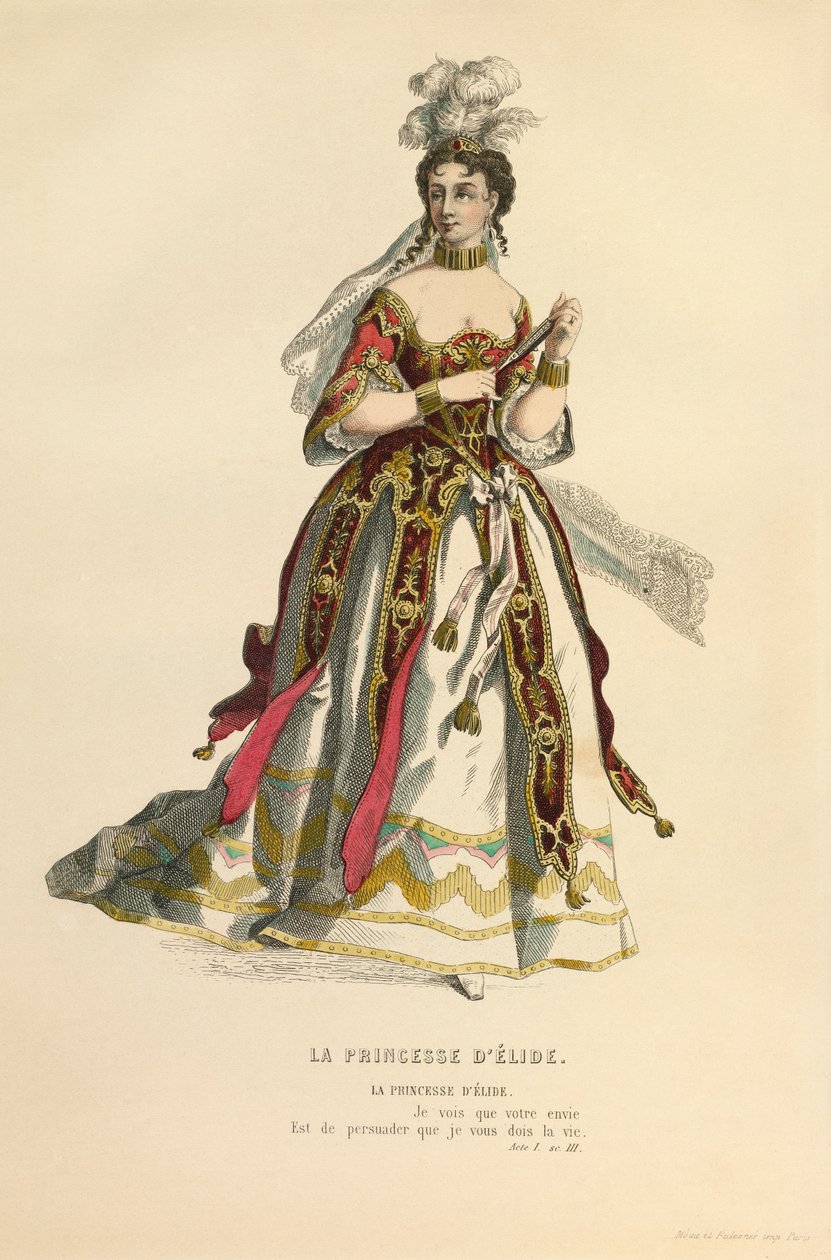 Kostium do roli La princesse d