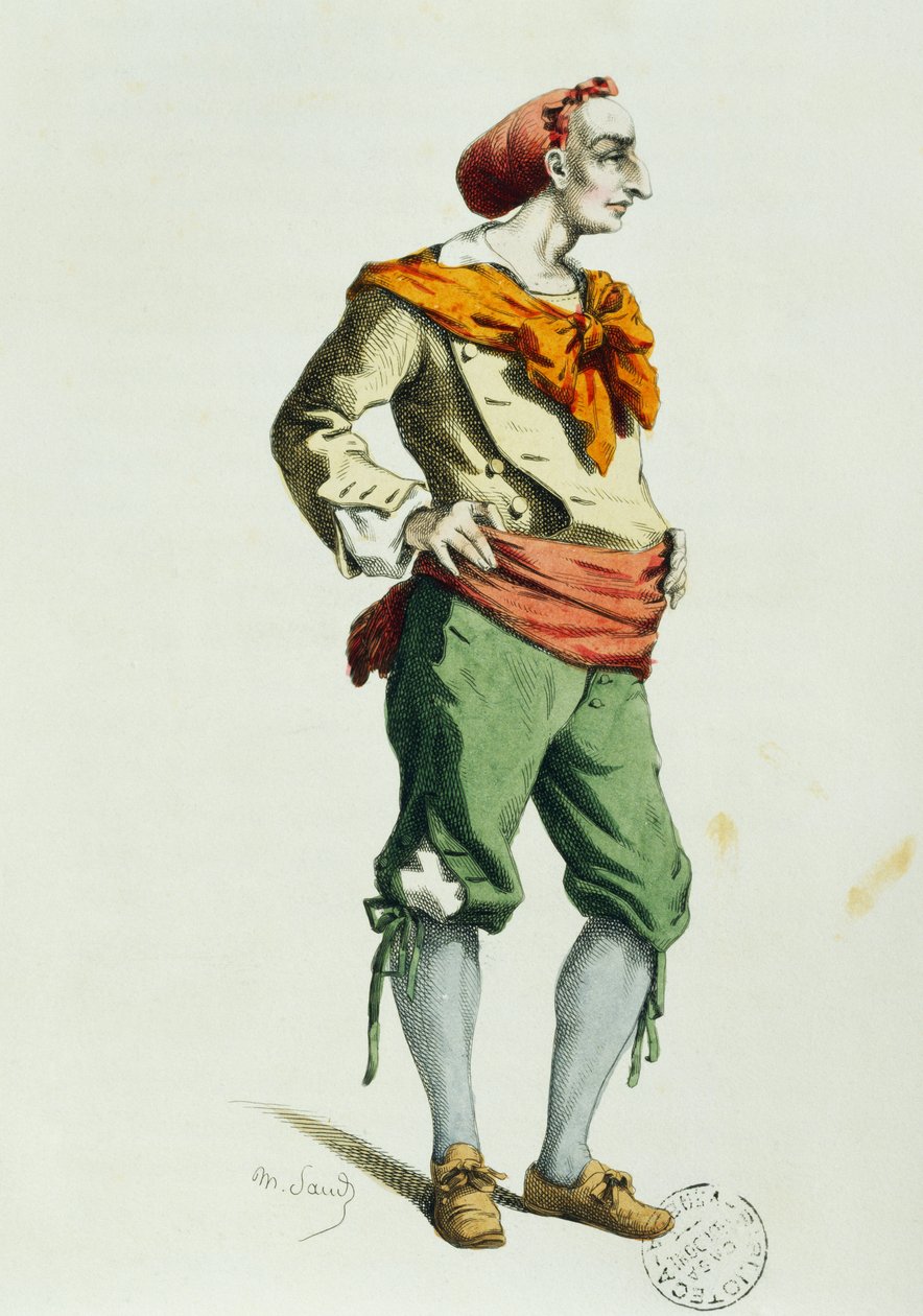 Meo Patacca w 1800 roku, Maurice Sand (1823-1889) autorstwa Maurice Sand