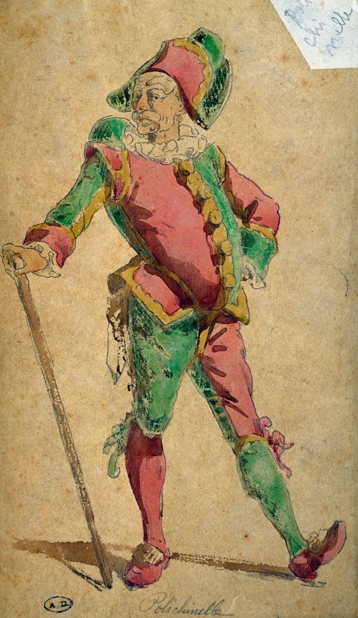 Pulcinella, postać z komedii dell