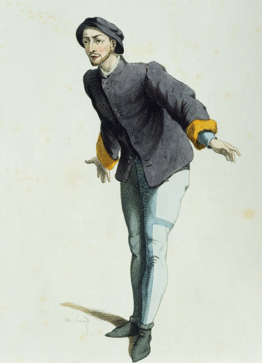 Ruzzante w 1525, Maurice Sand (1823-1889) autorstwa Maurice Sand