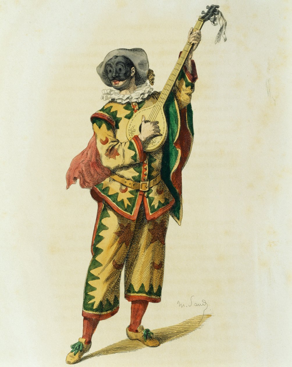 Trivellino w 1645, Maurice Sand (1823-1889) autorstwa Maurice Sand