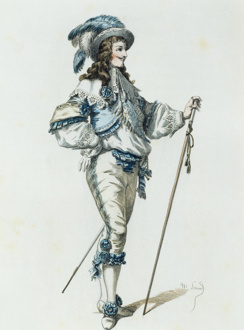 Młody kochanek — Maurice Sand (1823-1889) autorstwa Maurice Sand
