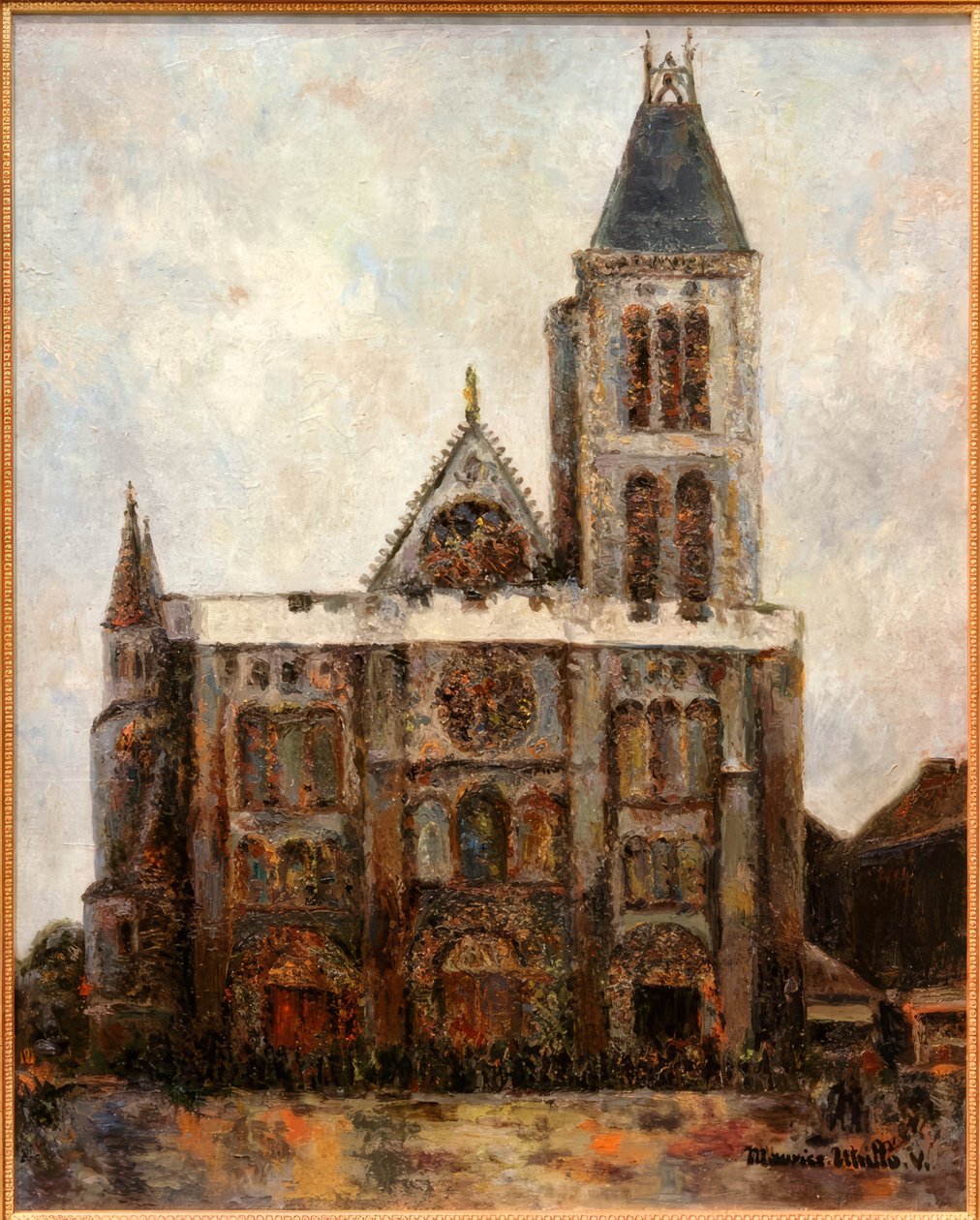 Bazylika Saint-Denis autorstwa Maurice Utrillo