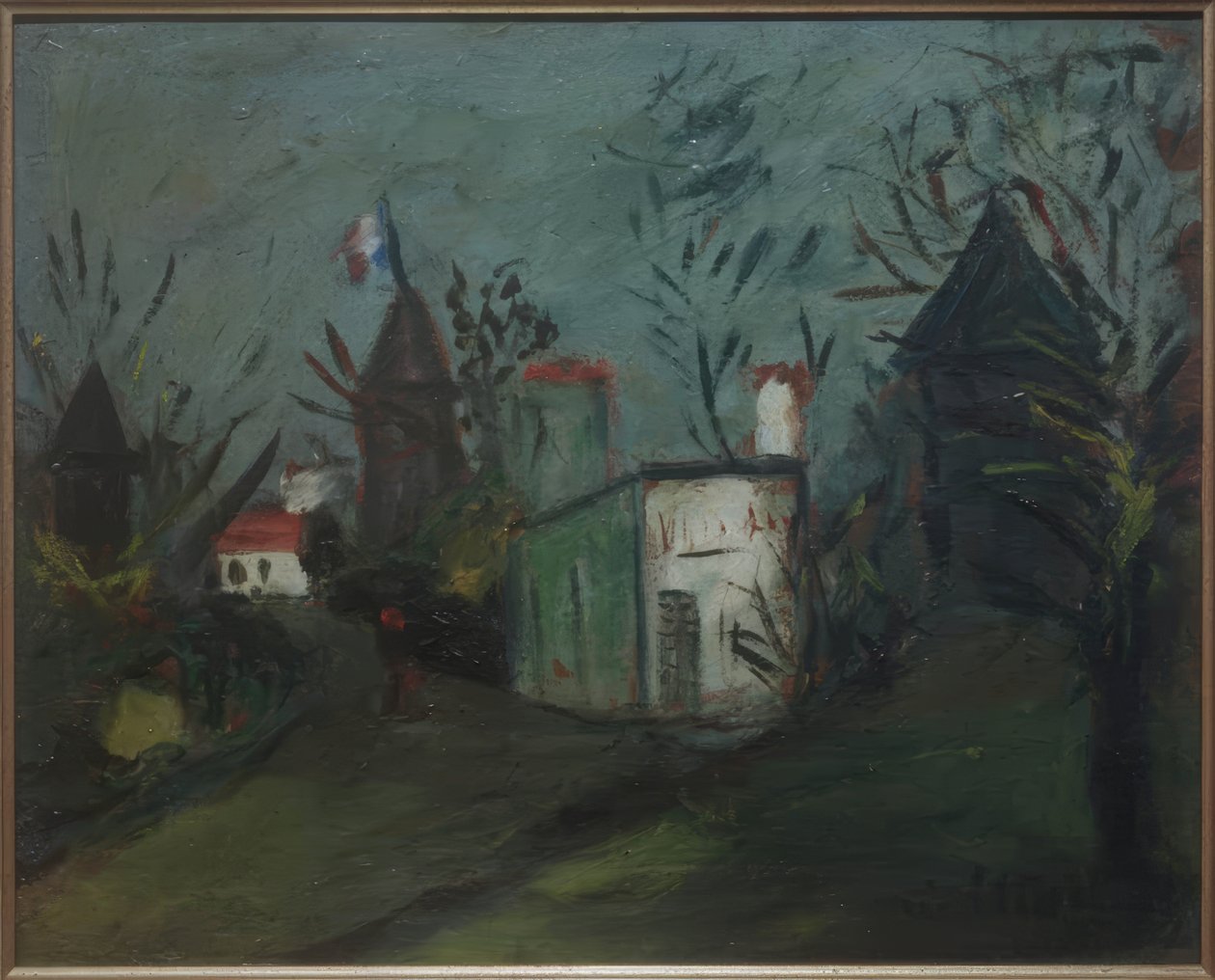 Widok na Montmartre autorstwa Maurice Utrillo