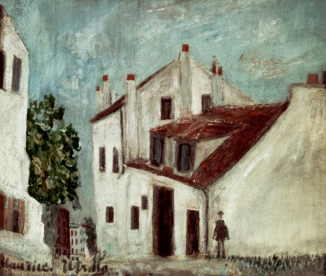 Dom Mimi Pinson autorstwa Maurice Utrillo