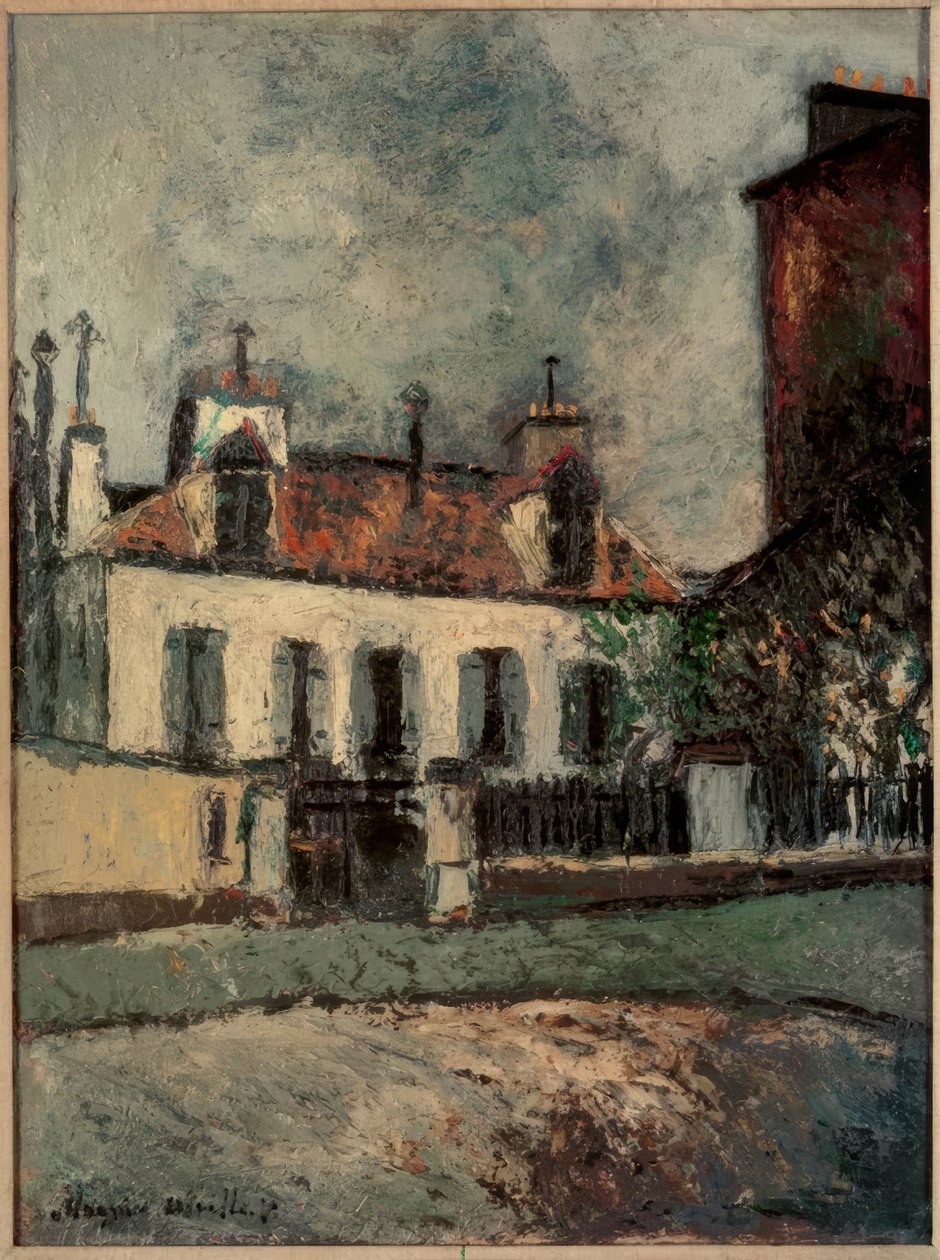 Przedmieście Paryża autorstwa Maurice Utrillo