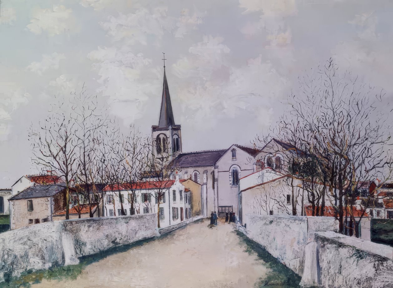 WILLA W PARYŻU autorstwa Maurice Utrillo