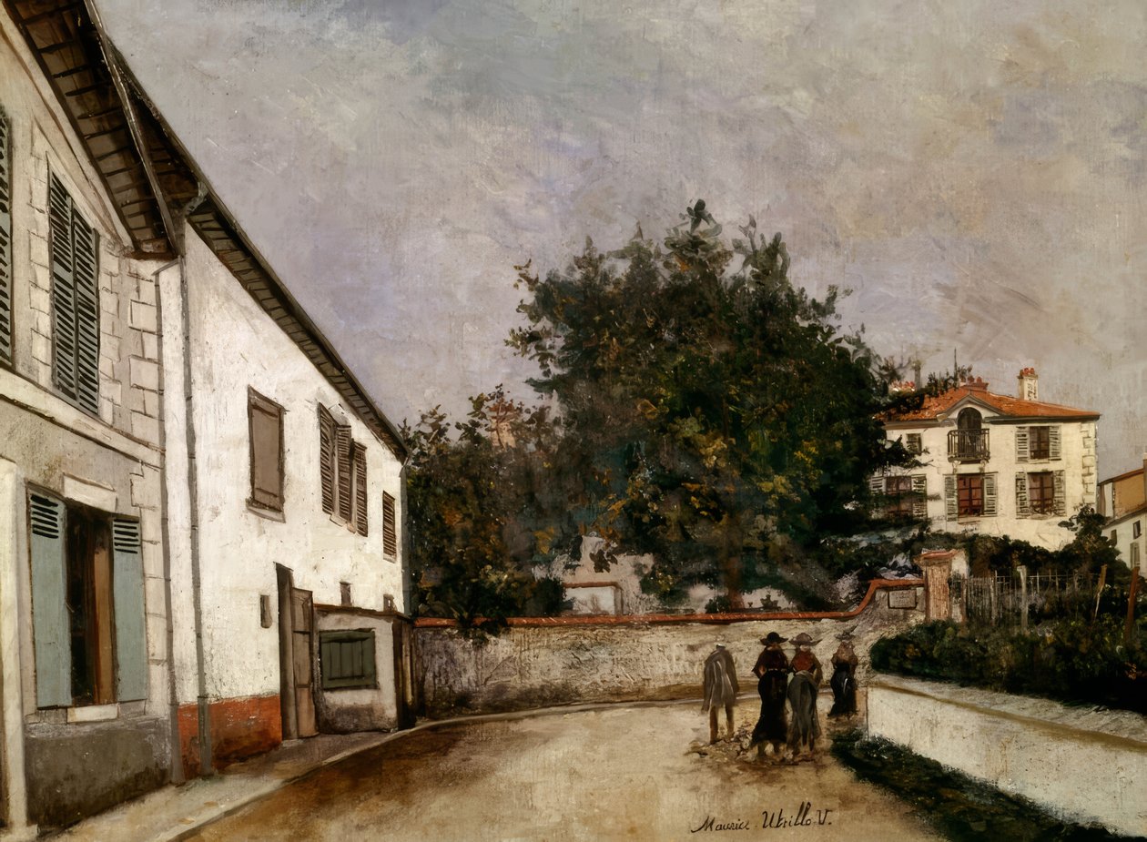 Krajobraz autorstwa Maurice Utrillo