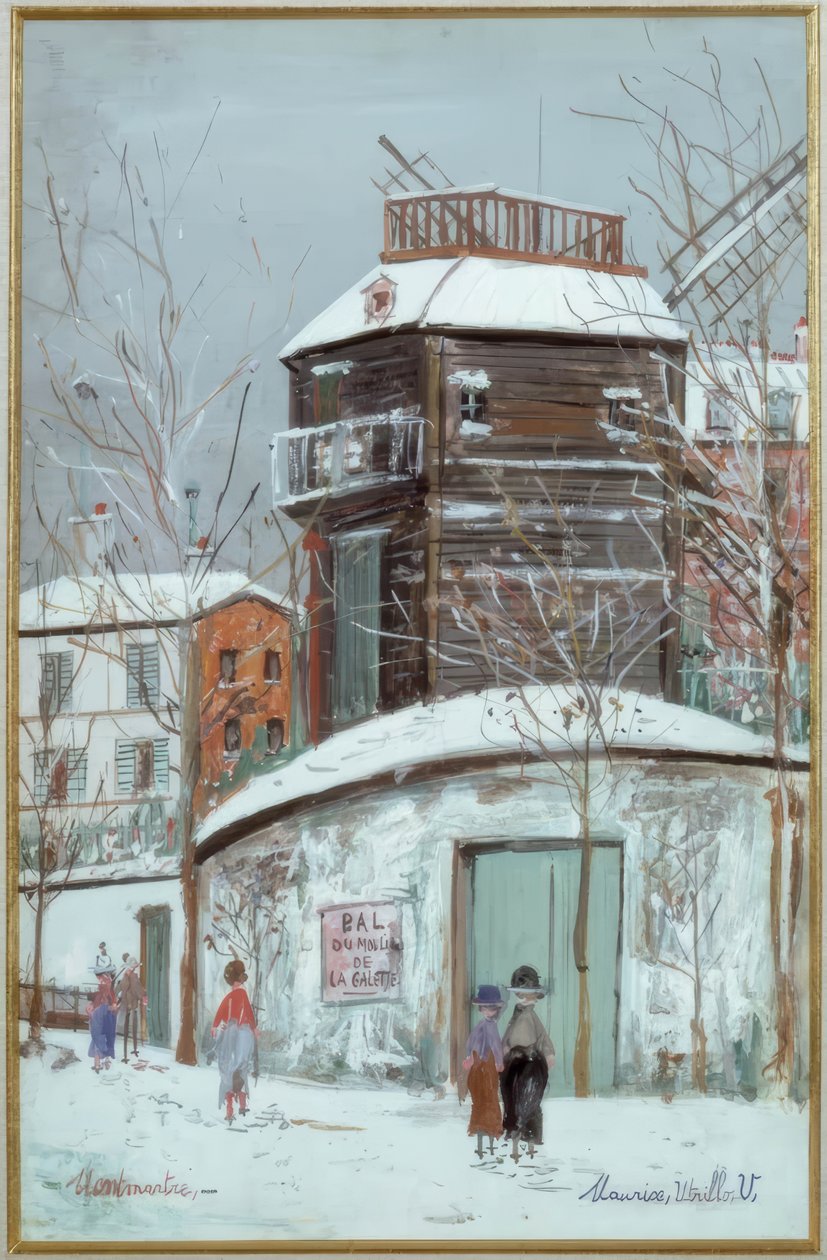 Młyn Galette autorstwa Maurice Utrillo