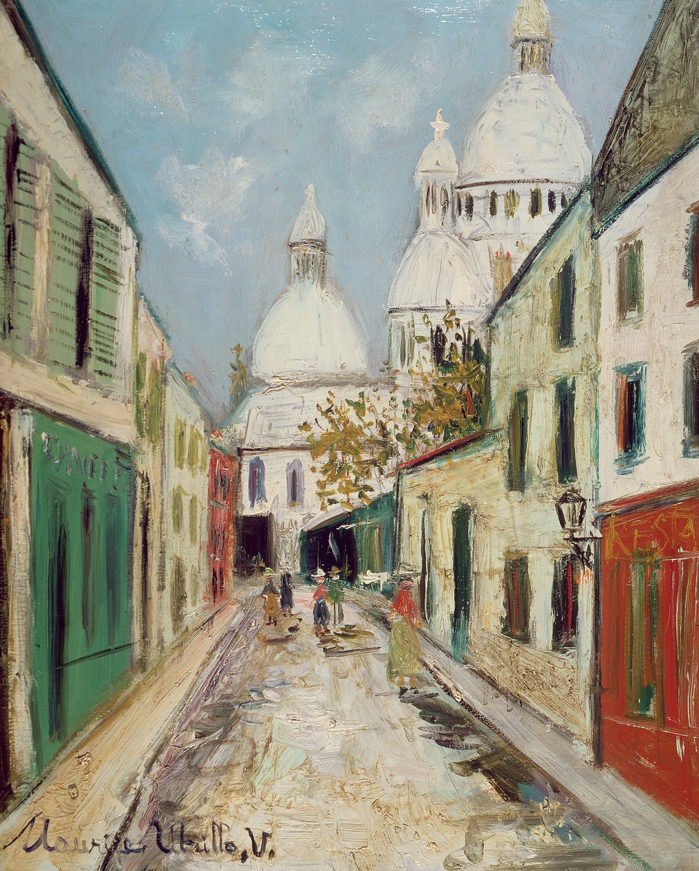 Sacré-Cœur (panel) autorstwa Maurice Utrillo