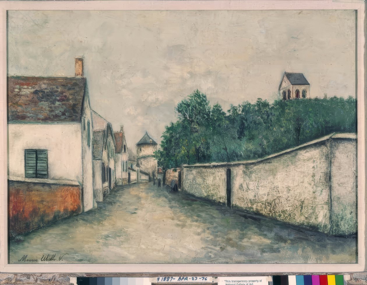 Marizy-Saint-Geneviève autorstwa Maurice Utrillo